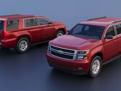 Chevrolet Tahoe 2015  3D print model