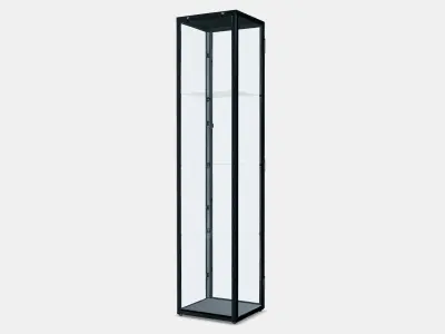 BLALIDEN Glass-door cabinet Low-poly 3D model