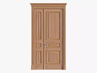 door classic double 01 3D model
