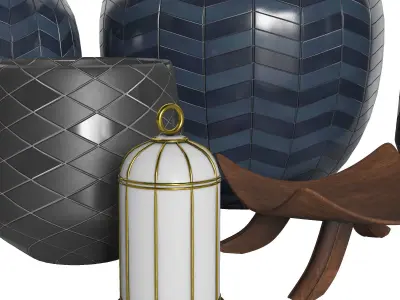 Decorative set 13 3D model order