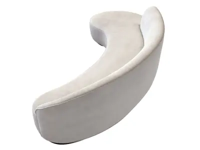 Vladimir Kagan Curved Sofa for Directional 3D model