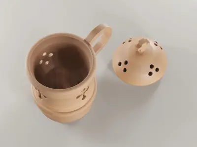 Orthodox ceramic censer  Free 3D model