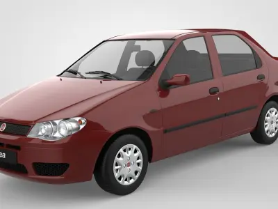 Fiat Albea 2006 3D model