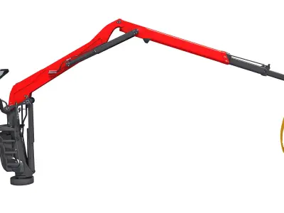 Crane 3D Model 3D model