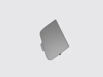audi a3 front bumper tow cover 3D print model