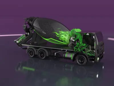 iveco truck 3D model