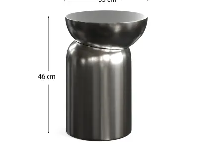 three side table by laredout vol 1 3D model