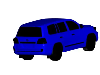 Toyota Land Cruiser 2010 3D model