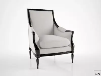 Gilles Nouailhac Bergere Louis XVI Jacob 3D model