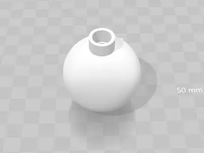 Bomb decoration Free 3D print model