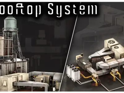 Rooftop System 3D model