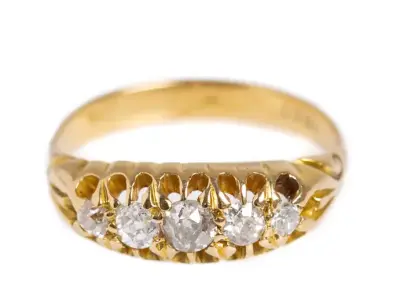 gold ring 3D print model