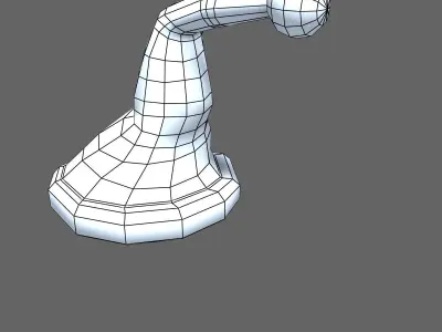 Christmas Cap 3D model