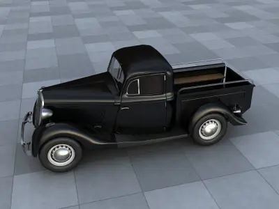 GAZ M415 Pickup 3D model