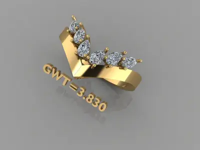 FASION RING 3D model