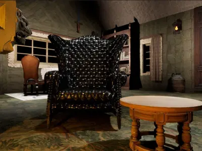 Cozy Medieval House - Unreal Engine Free 3D model
