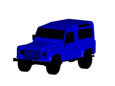 Land Rover Station 2010 3D model