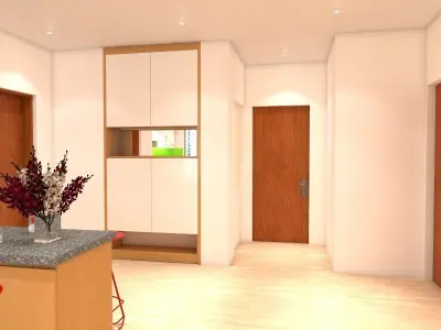 apartment tv cabinet design for living room Free 3D model