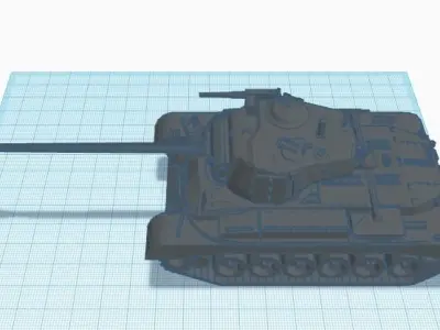 3D Tank Free 3D print model