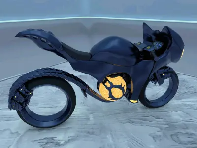 Dragon Bike 3D model