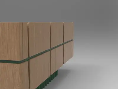 Jujay Sideboard 3D model
