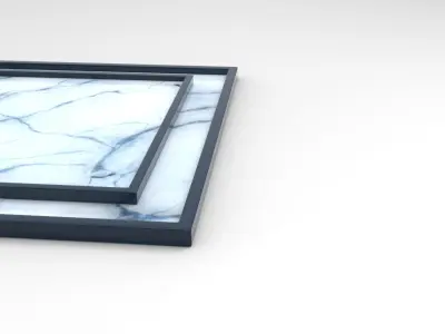 Rea Tray Low-poly 3D model