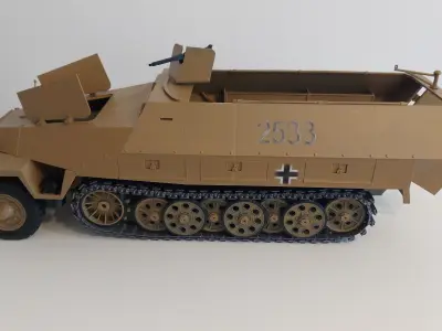 SdKfz 251 RC 1- 10 3D print model