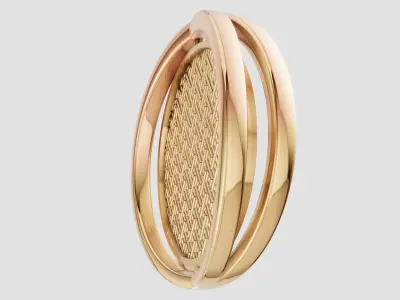 Rotating Lace Decoration 3D print model