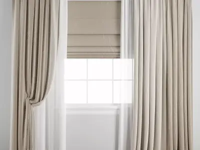 Curtain 498 3D model