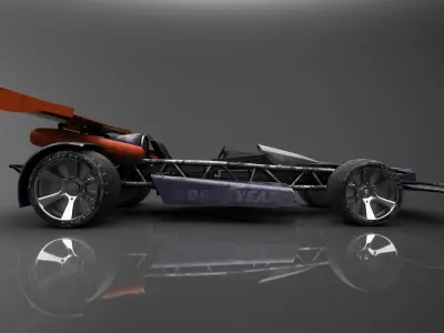 RC Car Model Nikko Low-poly 3D model