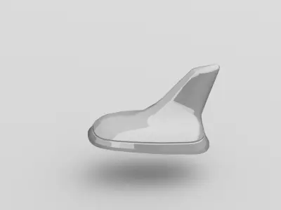 car antenna Free 3D model