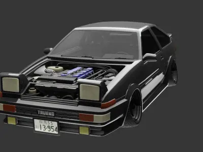Toyata Sprinter  3D model