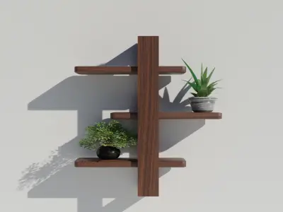 Shelve shelf 3D model