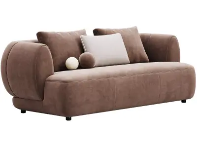 Botero 266 Sofa By Sicis 3D model