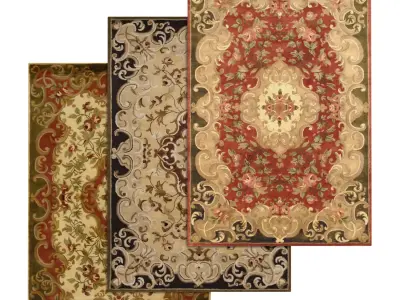 Rug Set 2389 3D model