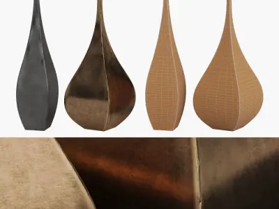 Shimla and Jaipur vases 3D model