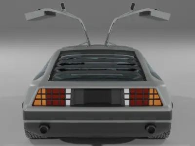 DeLorean DMC-12 3D model