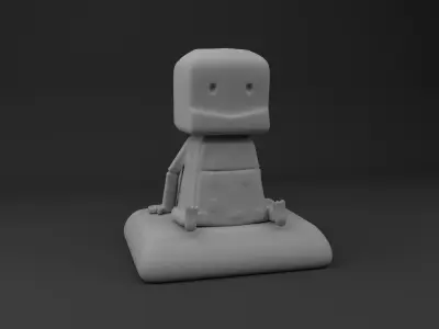 Stone Cartoon  3d printable Free 3D model