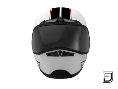 White Helmet 3D model