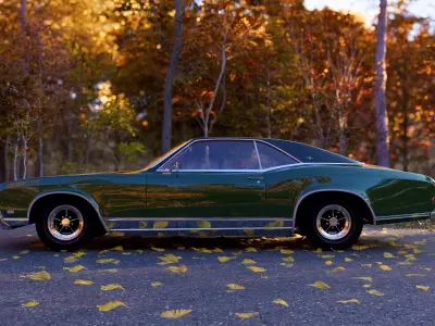 1969 Buick Riviera 3D model