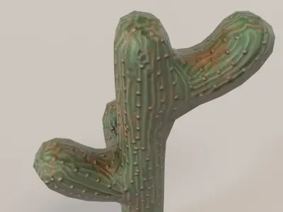 Castus model for unity engine Low-poly 3D model