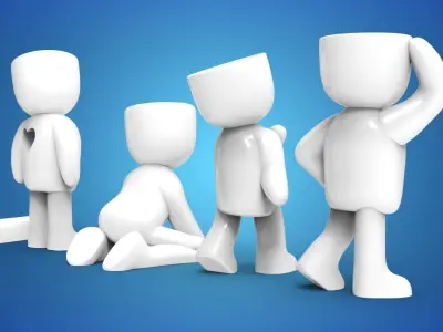 Collection Fat boys planters - 15 models for 3D printing 3D print model