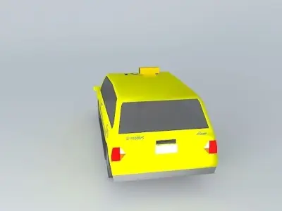 G Motors Luxor Taxi Version Free 3D model