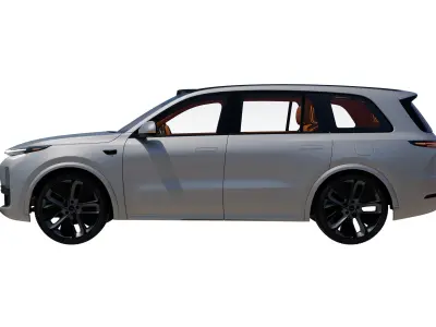 Lixiang L9 2024 Low-poly 3D model