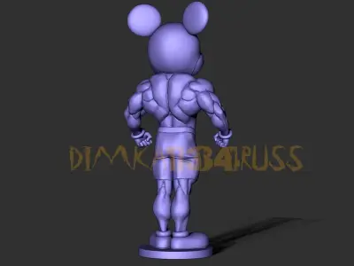 mickey mouse 3D print model