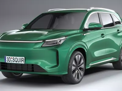 DFSK E5 Plus 2025 3D model