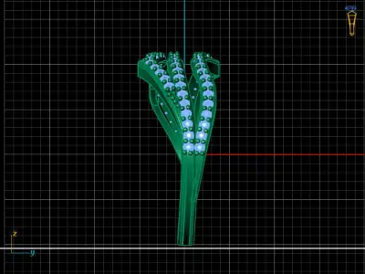 Women Ring 3DM Womens Ring 3d models 3D print model 3D print model 11