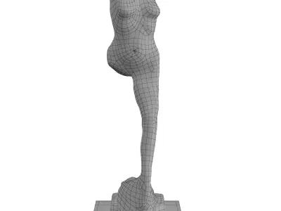 Bronze Sculpture 3D model