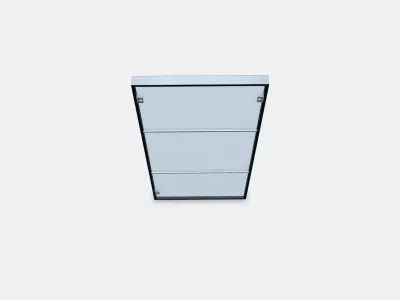 NISSEDAL Mirror 12 Low-poly 3D model