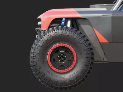 Ultra4 car 3D model